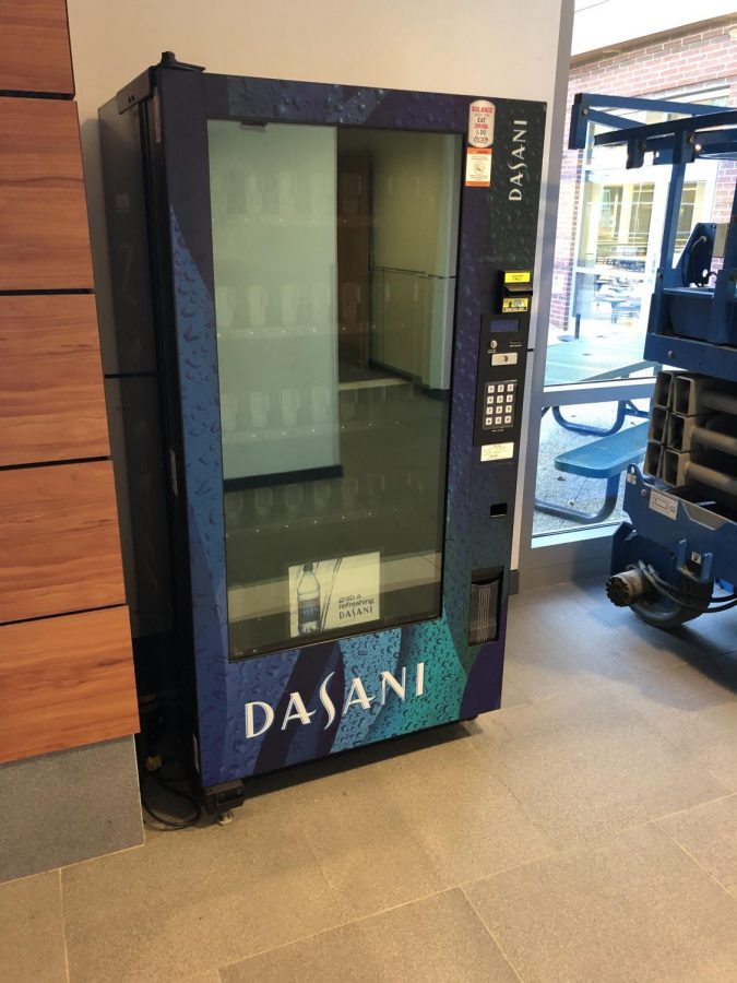 Why do we have a Dasani Vending Machine?
