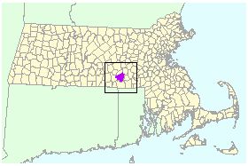 The town of Sutton in the U.S. state of Massachusetts.