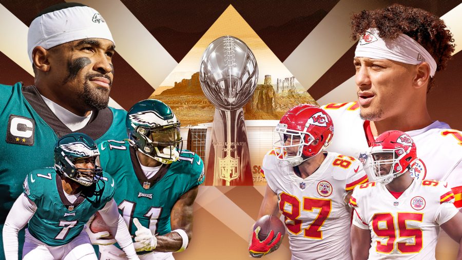 The Eagles and Chiefs are set to face off in Arizona for Super Bowl LVII.