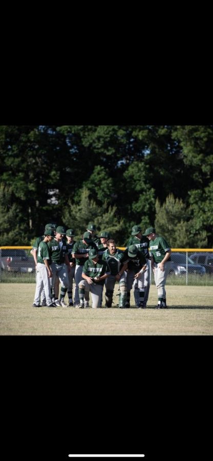 The Sutton Sammies gather after yet another game, enjoying the camaraderie that only comes through sports