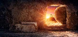 Christians celebrate Easter by acknowledging the empty grave where Christ lay