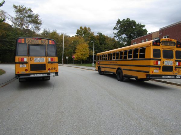 A common sight around the nation are the buses waiting for the children