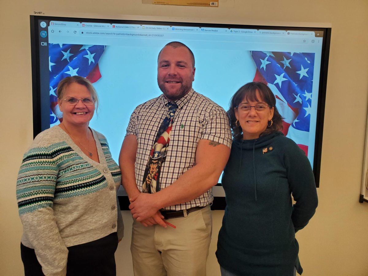 Ms. Myra, Mr. Keough, and Ms. Dauplaise are proud veterans and wonderful teachers in the SPS. Thank you for your service!