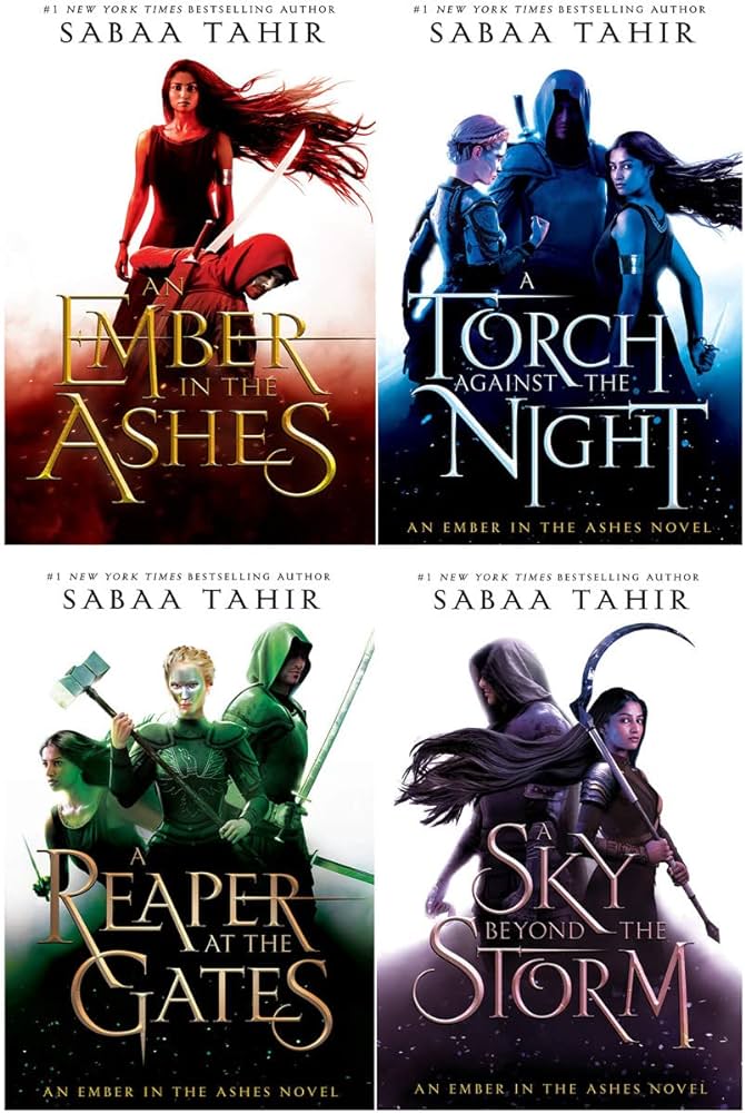 An Ember in The Ashes books, by Sabaa Tahir. These were the books I was recommended and ended up enjoying. 