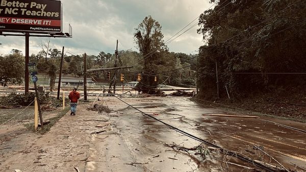 Photo taken after Hurricane Helene. (Bill McMannis)