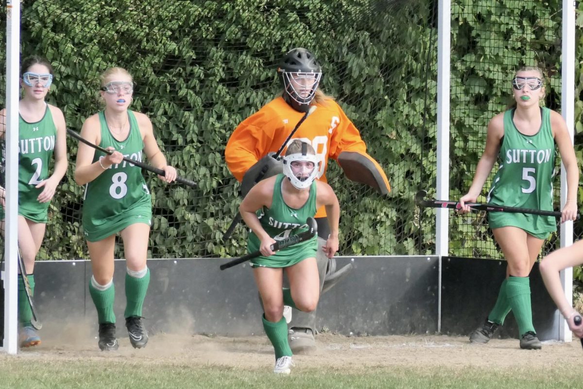 The Suzies' defense runs out of the goal for a defensive corner.