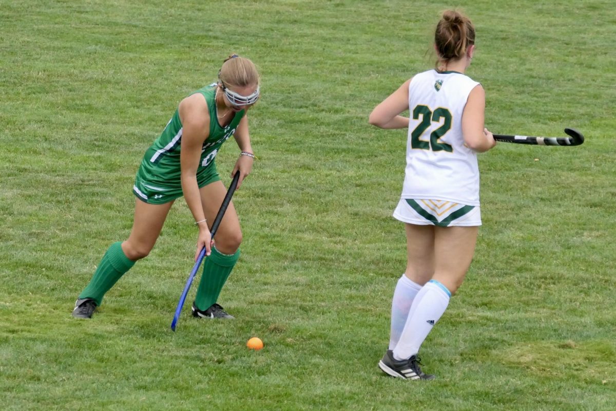 Allison DaSilva takes a shot for the undefeated Suzies. They play at Hopedale later today.