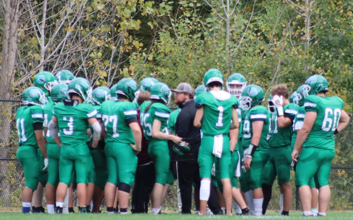 The football teams wasn't in action, but they are getting ready for a Saturday game against St. Pauls.