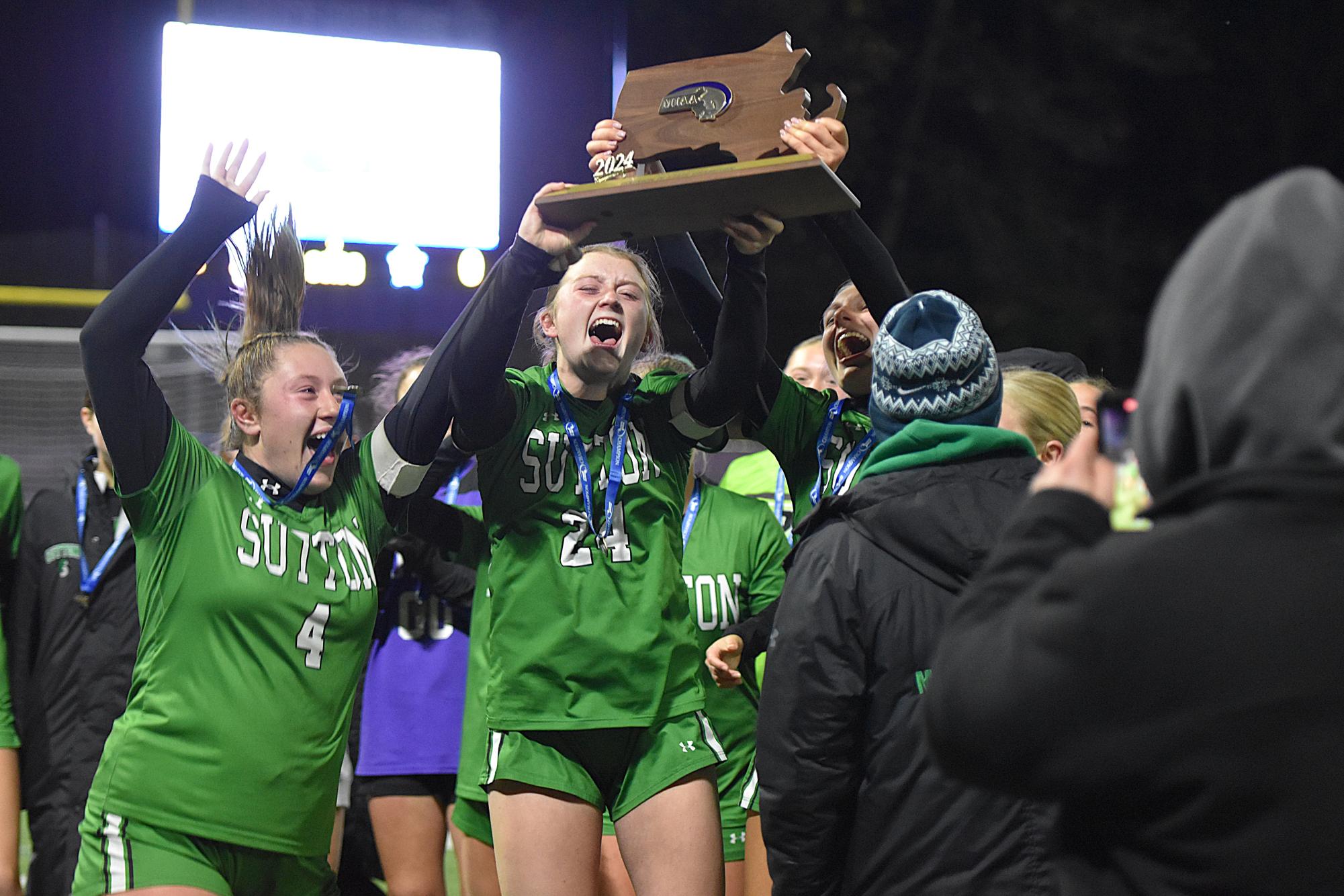 Sutton Brings Home More Hardware