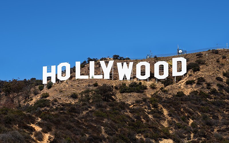 Photo of the Hollywood sign in California (Thomas Wolf)