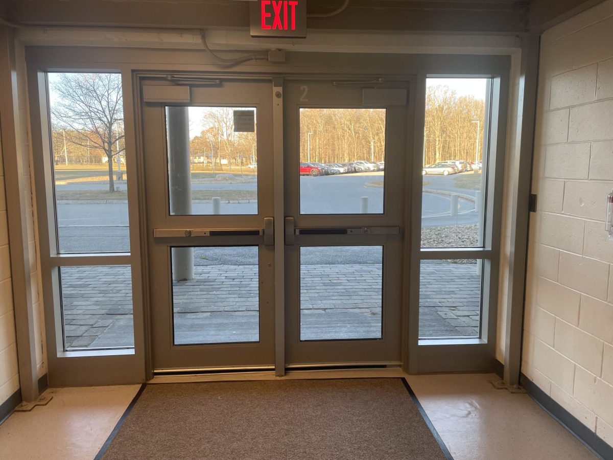 Front doors of sutton high school