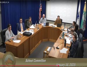 The School Committee heard from several students, parents, teachers, and the latest budget proposals from the district administration team.