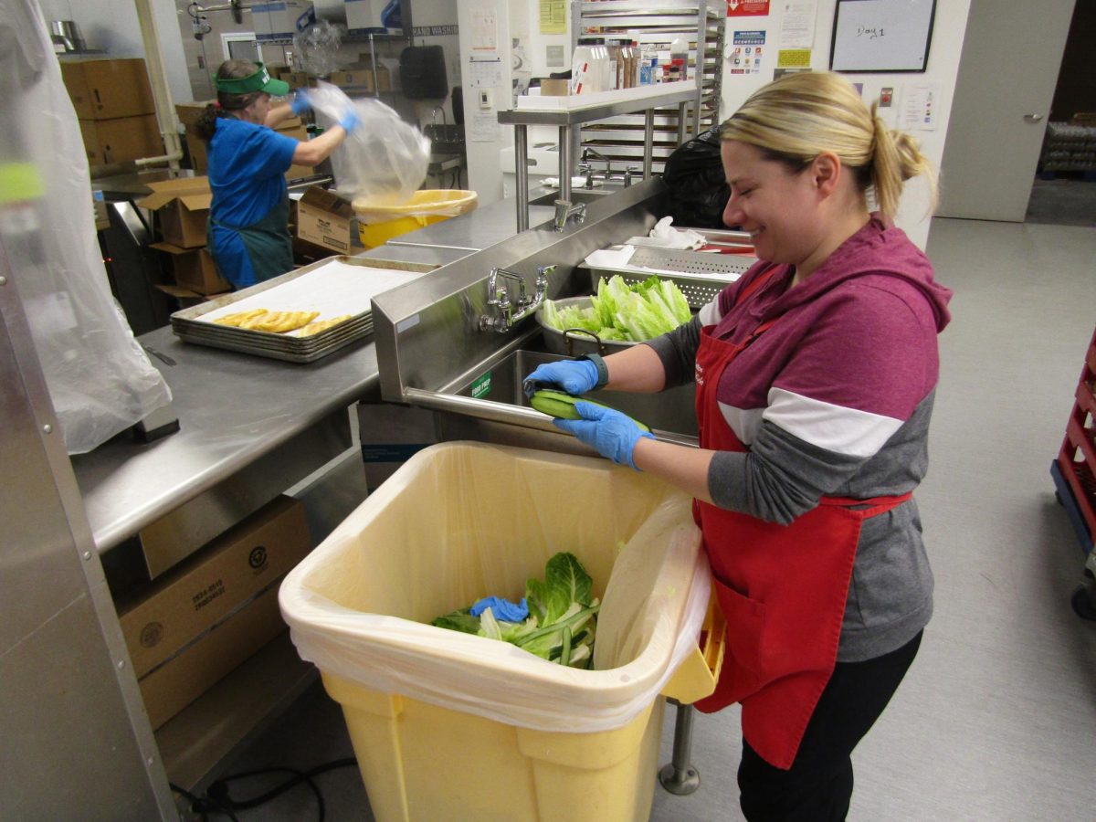 These hard working ladies always prepare excellent food and do their best at getting all the students through in a timely fashion.