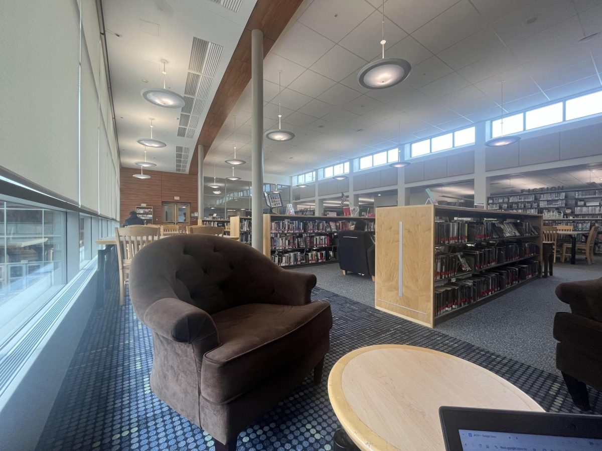 During SPP and VHS periods, the library was a place where students could find a quiet place and get work done. 