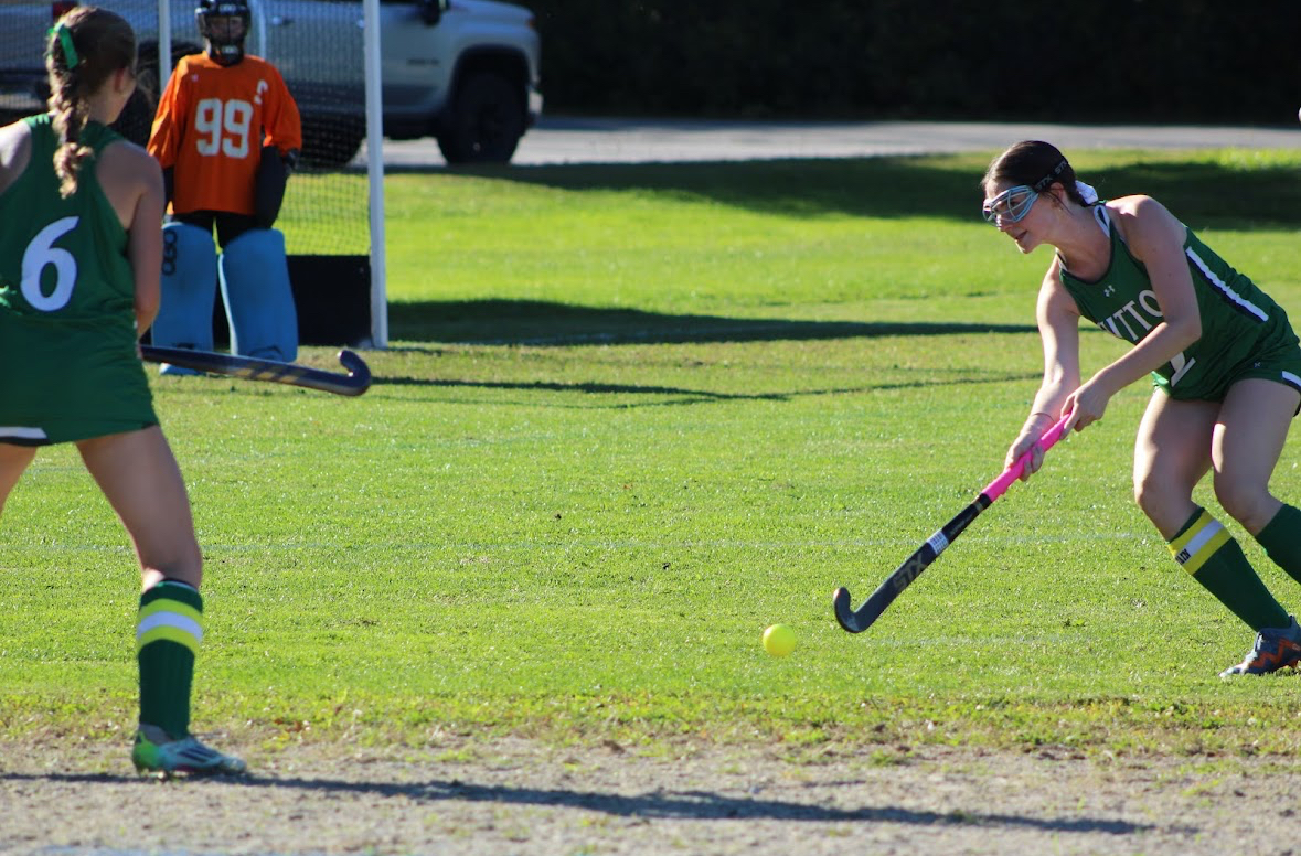 The girls are playing well this season, but came up short against Uxbridge. 